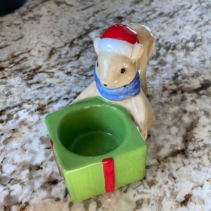 Yankee candle squirrel tea light holder